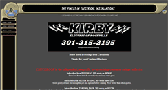 Desktop Screenshot of kirbyelectricofrockville.org